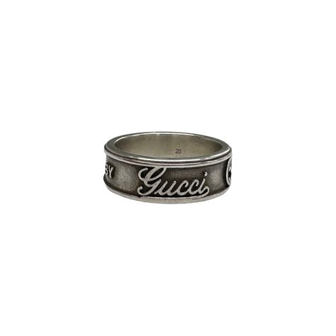 gucci made in italy ring|gucci tungsten ring.